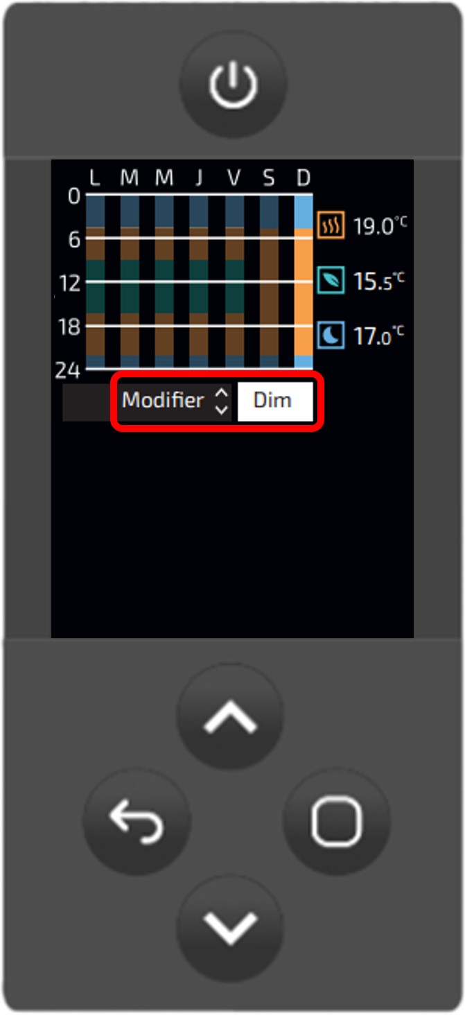 Radiateur électrique Atlantic : jour