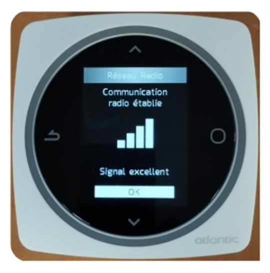 thermostat navilink 125 128 communication retablie